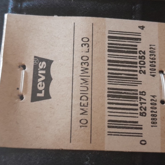 Black Levi 721 High Rise Skinny Jean 30x30 - Picture 2 of 5